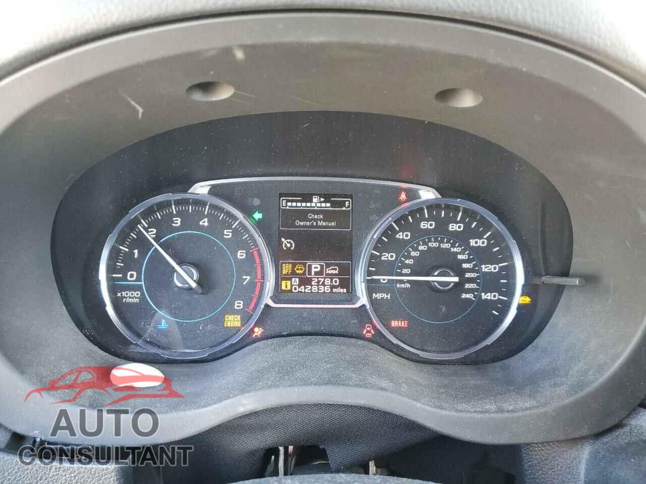 SUBARU FORESTER 2017 - JF2SJATC0HH558138