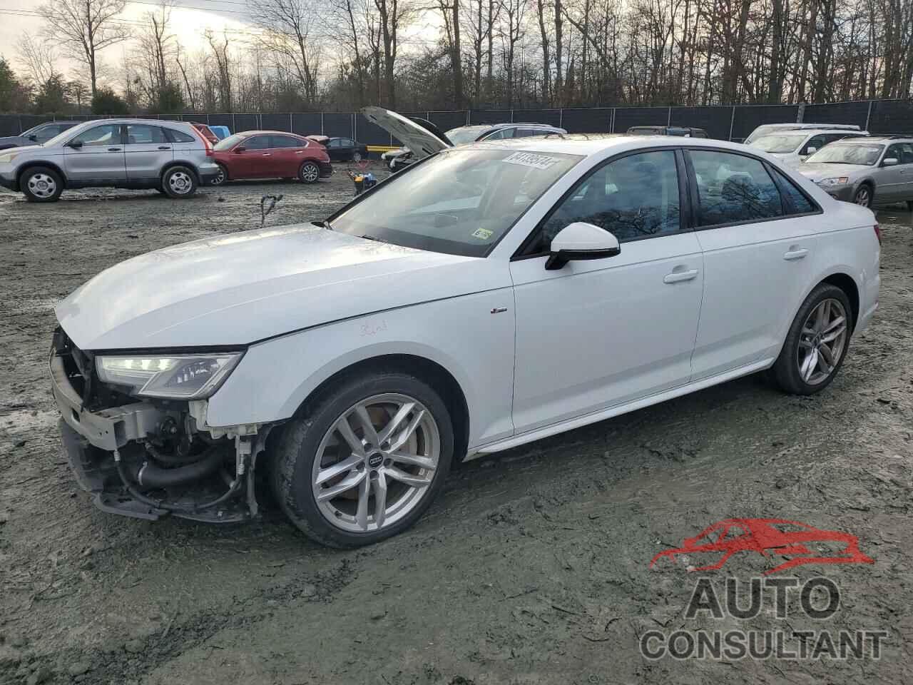 AUDI A4 2017 - WAUDNAF49HN050037