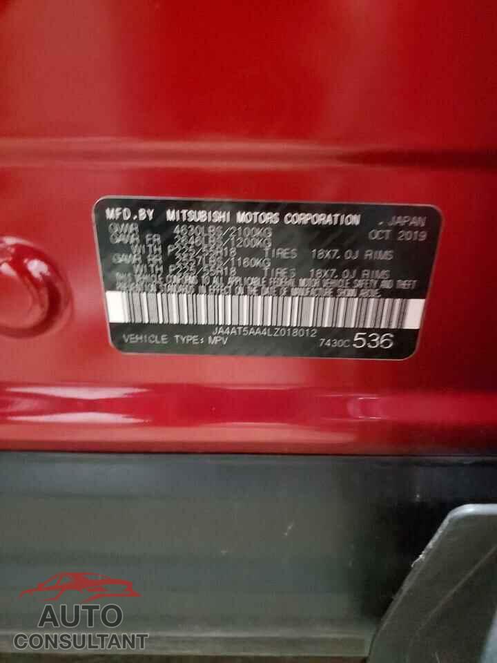 MITSUBISHI ECLIPSE 2020 - JA4AT5AA4LZ018012