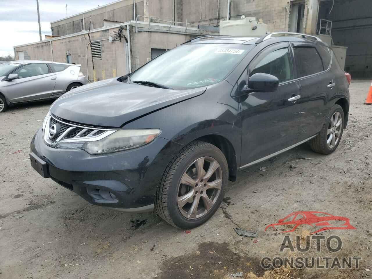 NISSAN MURANO 2012 - JN8AZ1MW8CW215713