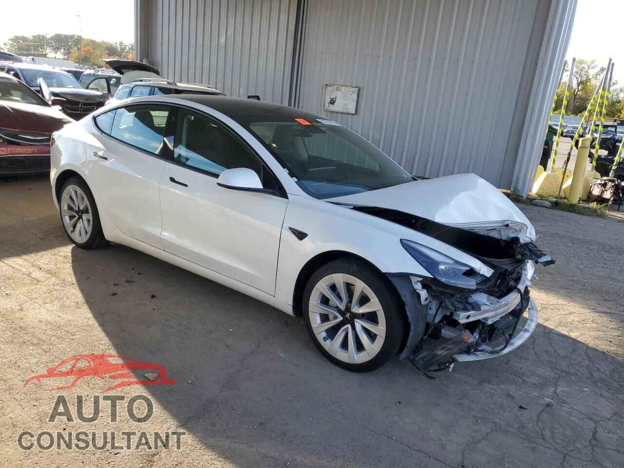 TESLA MODEL 3 2022 - 5YJ3E1EA2NF370512