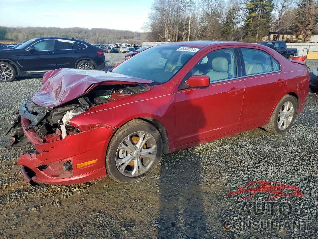 FORD FUSION 2012 - 3FAHP0HA9CR228519