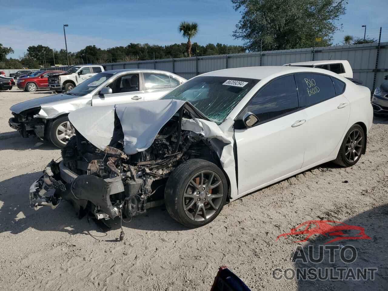 DODGE DART 2013 - 1C3CDFBA0DD344425