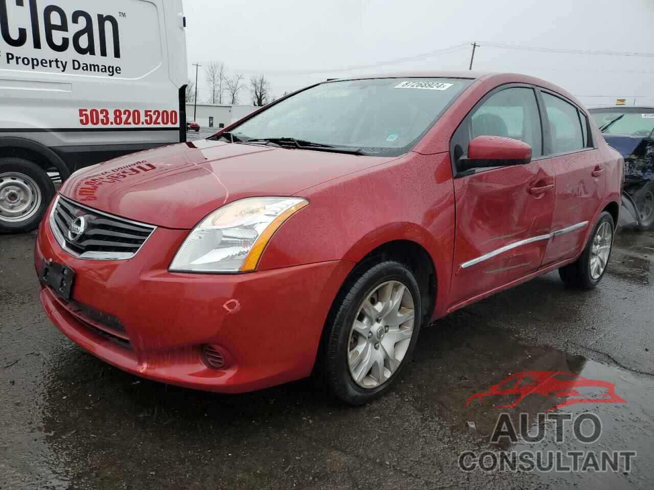 NISSAN SENTRA 2012 - 3N1AB6AP6CL717803