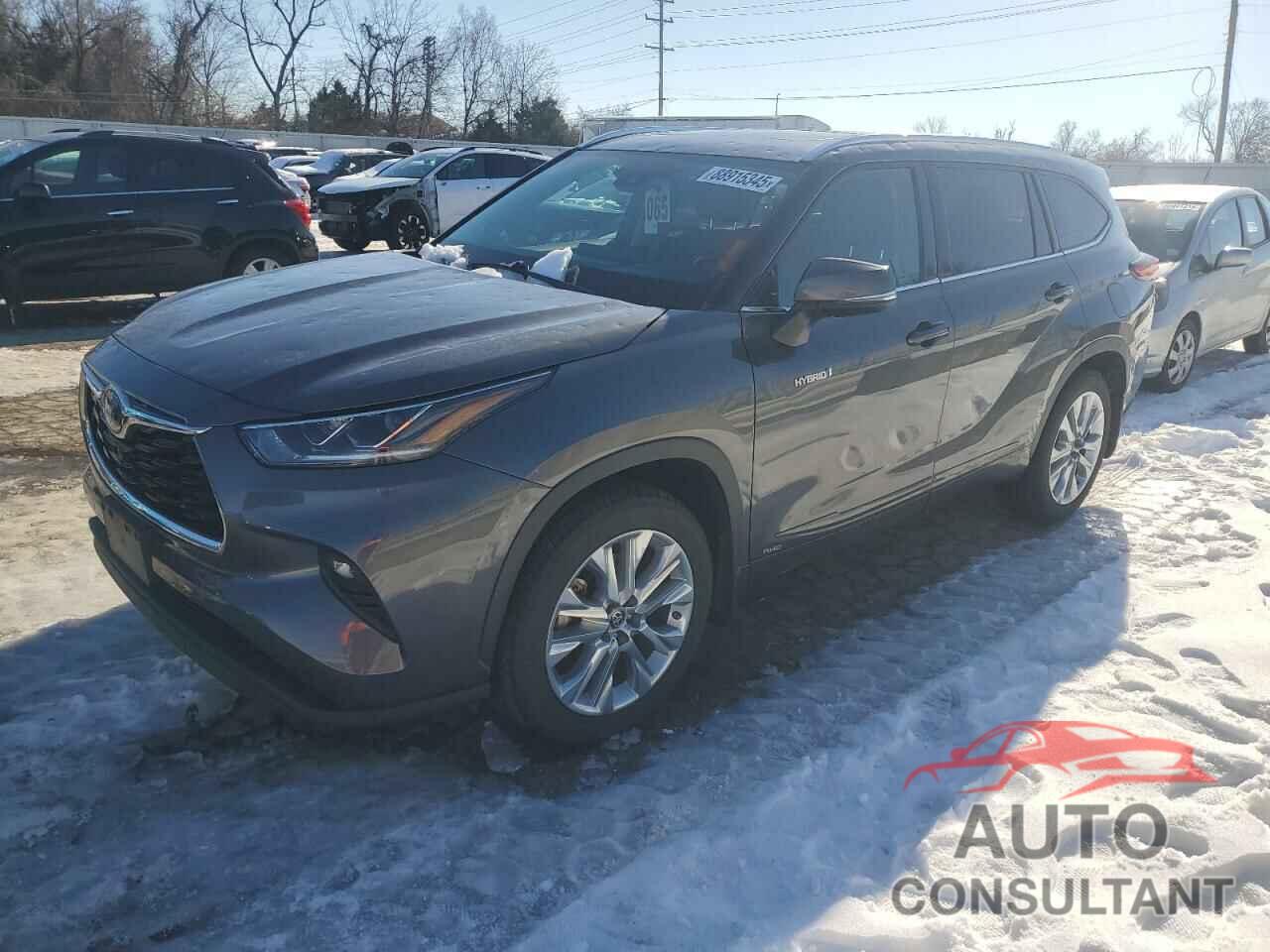 TOYOTA HIGHLANDER 2021 - 5TDXBRCH9MS534700