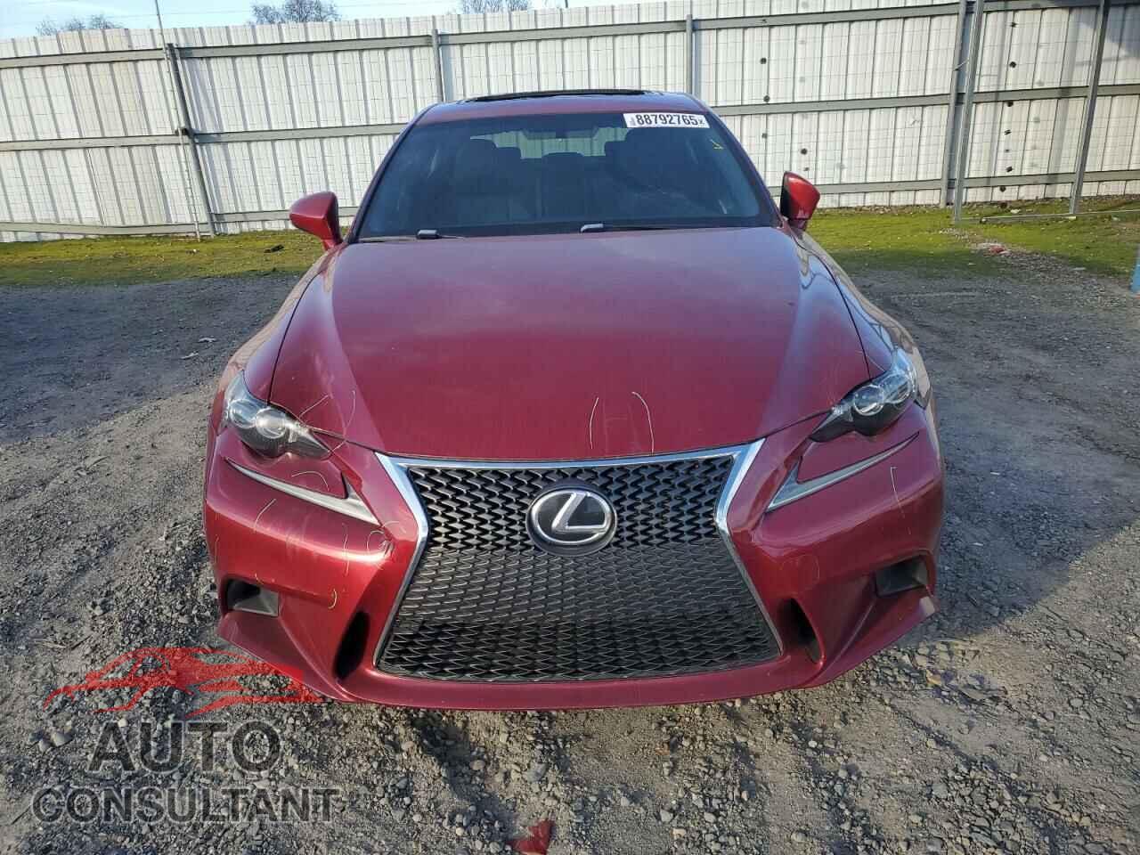 LEXUS IS 2015 - JTHBF1D20F5075428