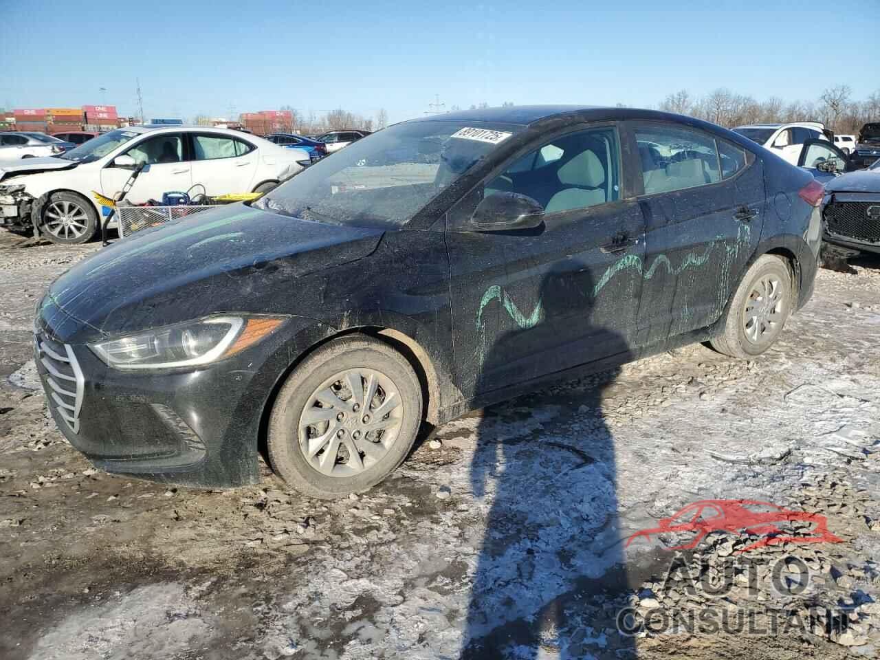 HYUNDAI ELANTRA 2017 - KMHD74LF6HU101063