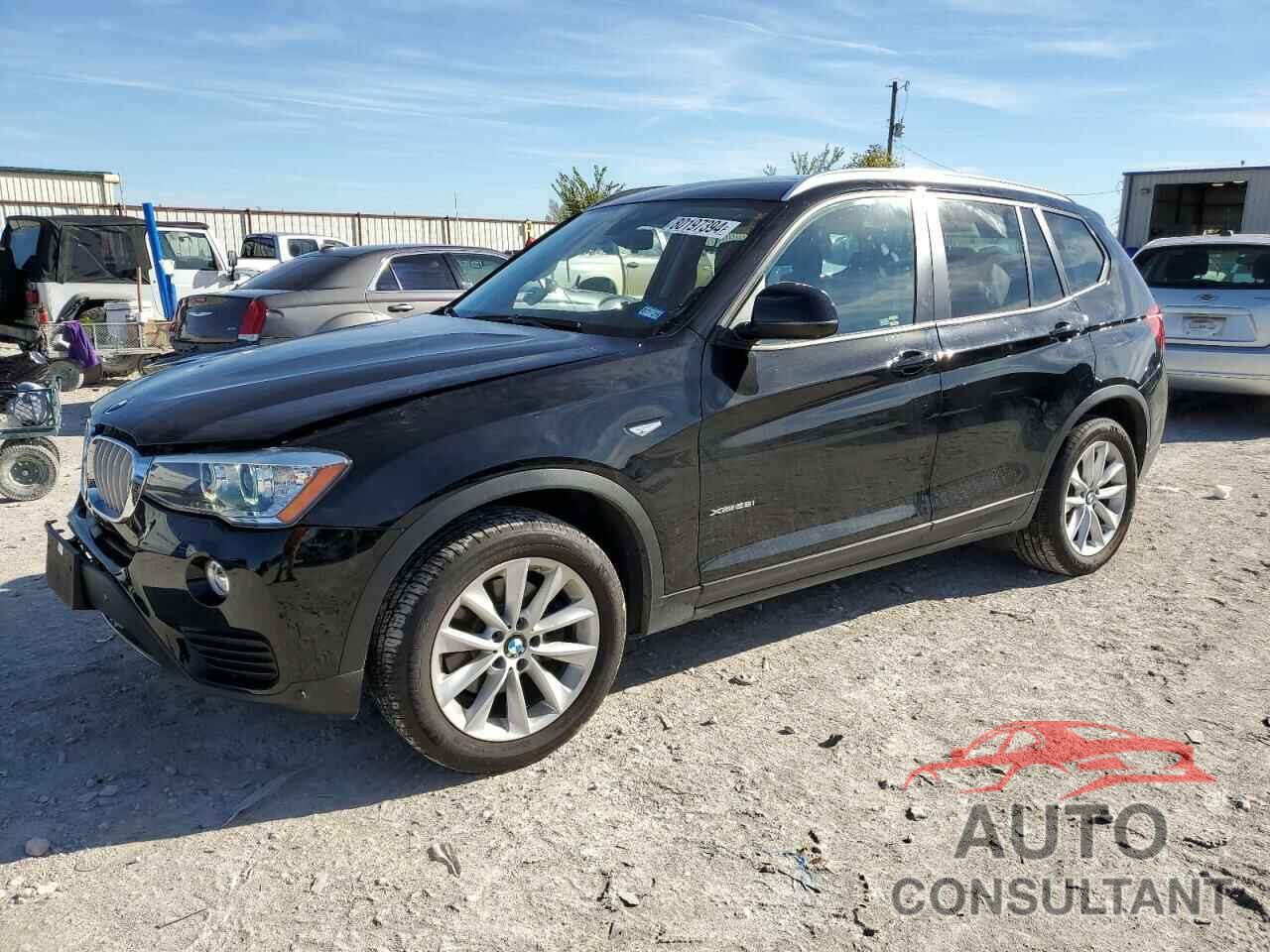 BMW X3 2017 - 5UXWX9C36H0T21809