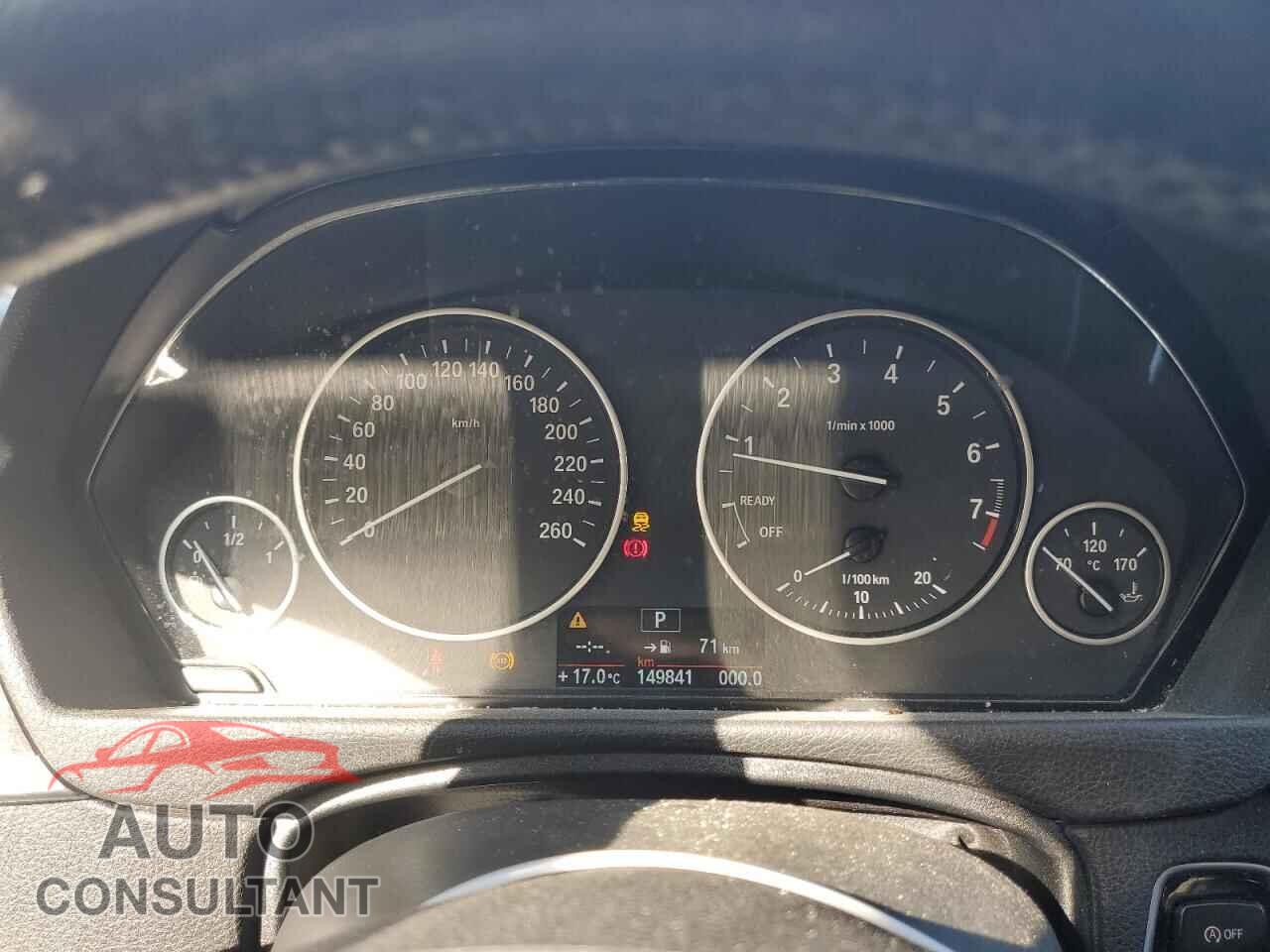 BMW 3 SERIES 2014 - WBA3C3C57EP662392