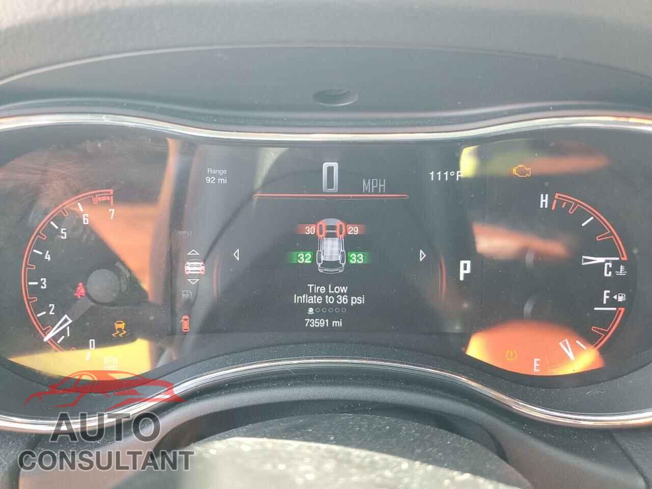 DODGE DURANGO 2015 - 1C4RDJAG9FC917233