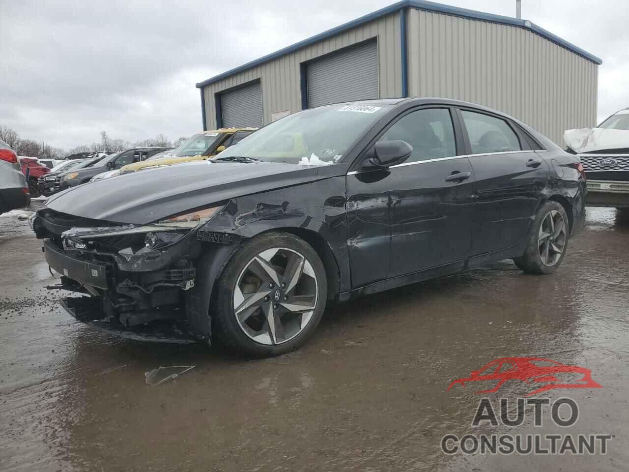 HYUNDAI ELANTRA 2021 - KMHLN4AG8MU151048