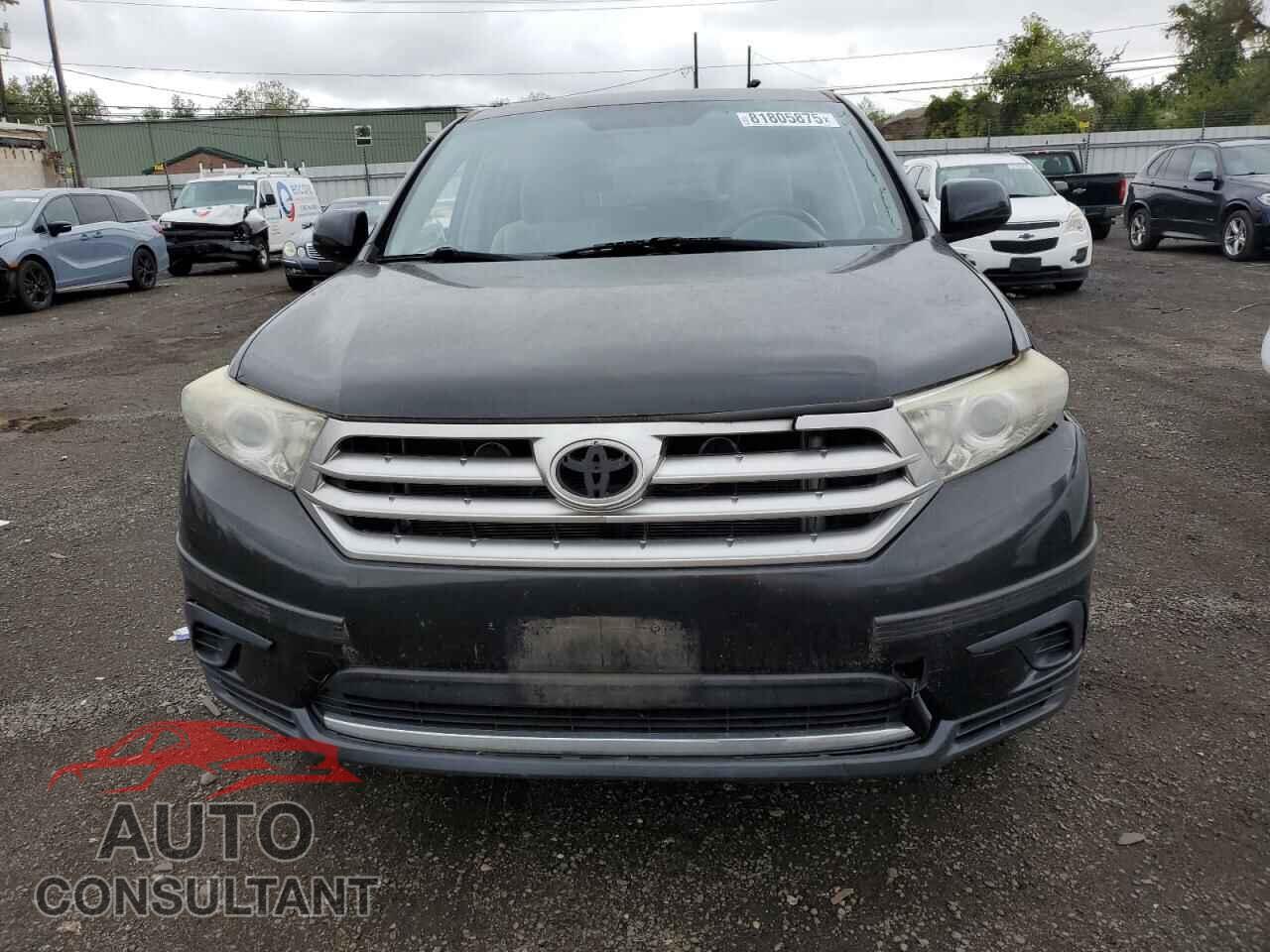 TOYOTA HIGHLANDER 2013 - 5TDZA3EH8DS031908