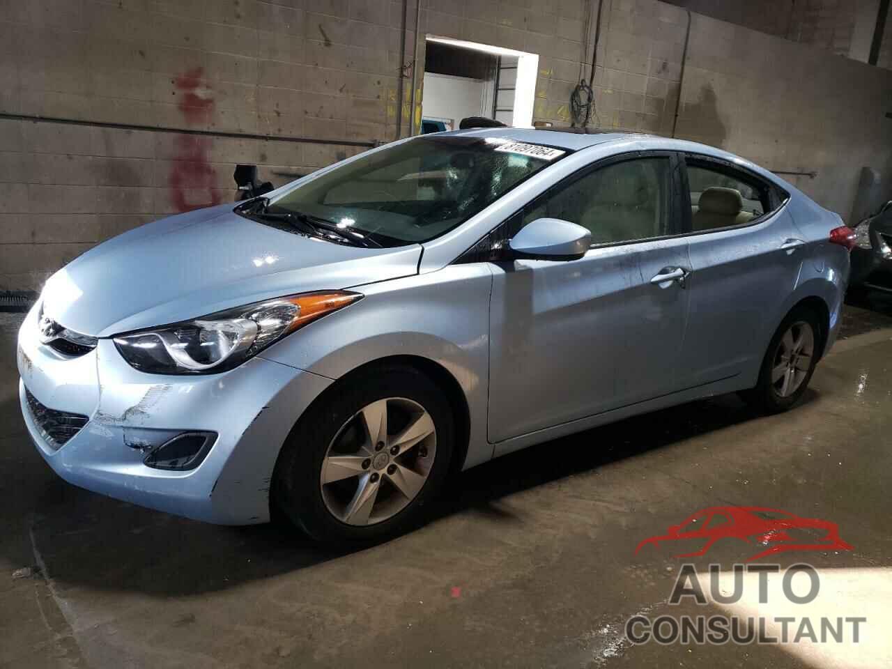 HYUNDAI ELANTRA 2011 - KMHDH4AE9BU111102