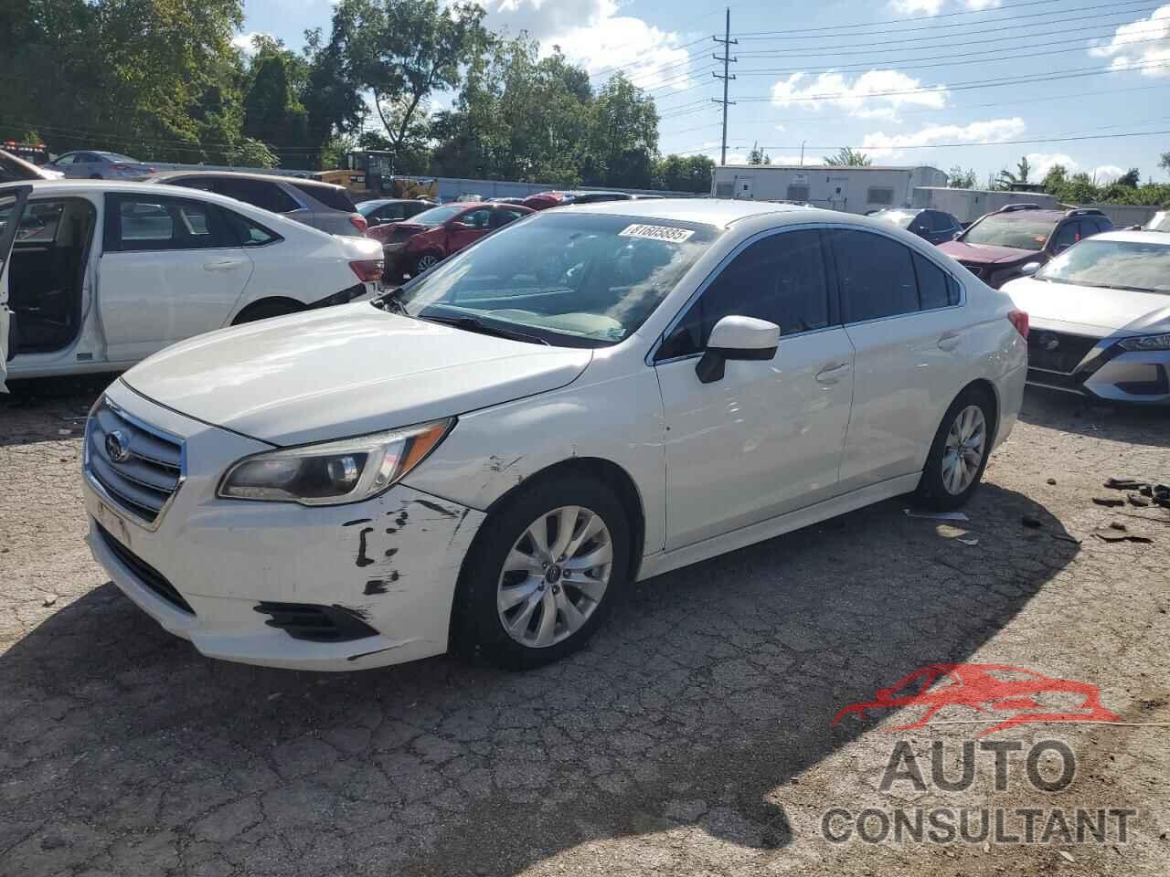 SUBARU LEGACY 2016 - 4S3BNBC60G3041730