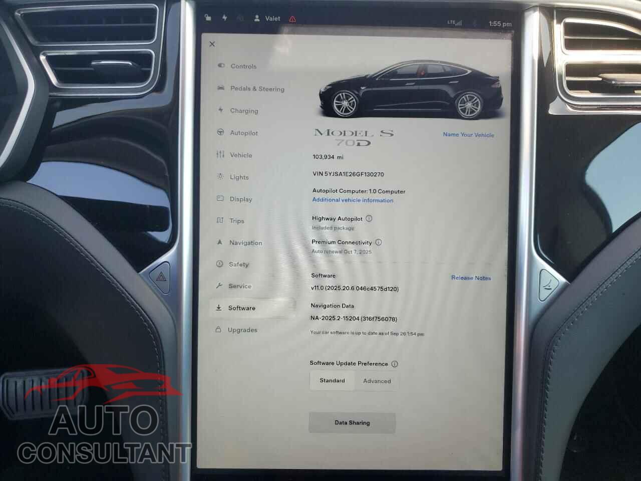 TESLA MODEL S 2016 - 5YJSA1E26GF130270