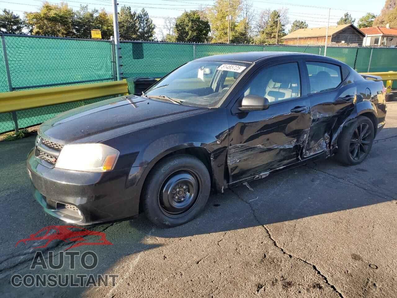 DODGE AVENGER 2013 - 1C3CDZCB4DN632970