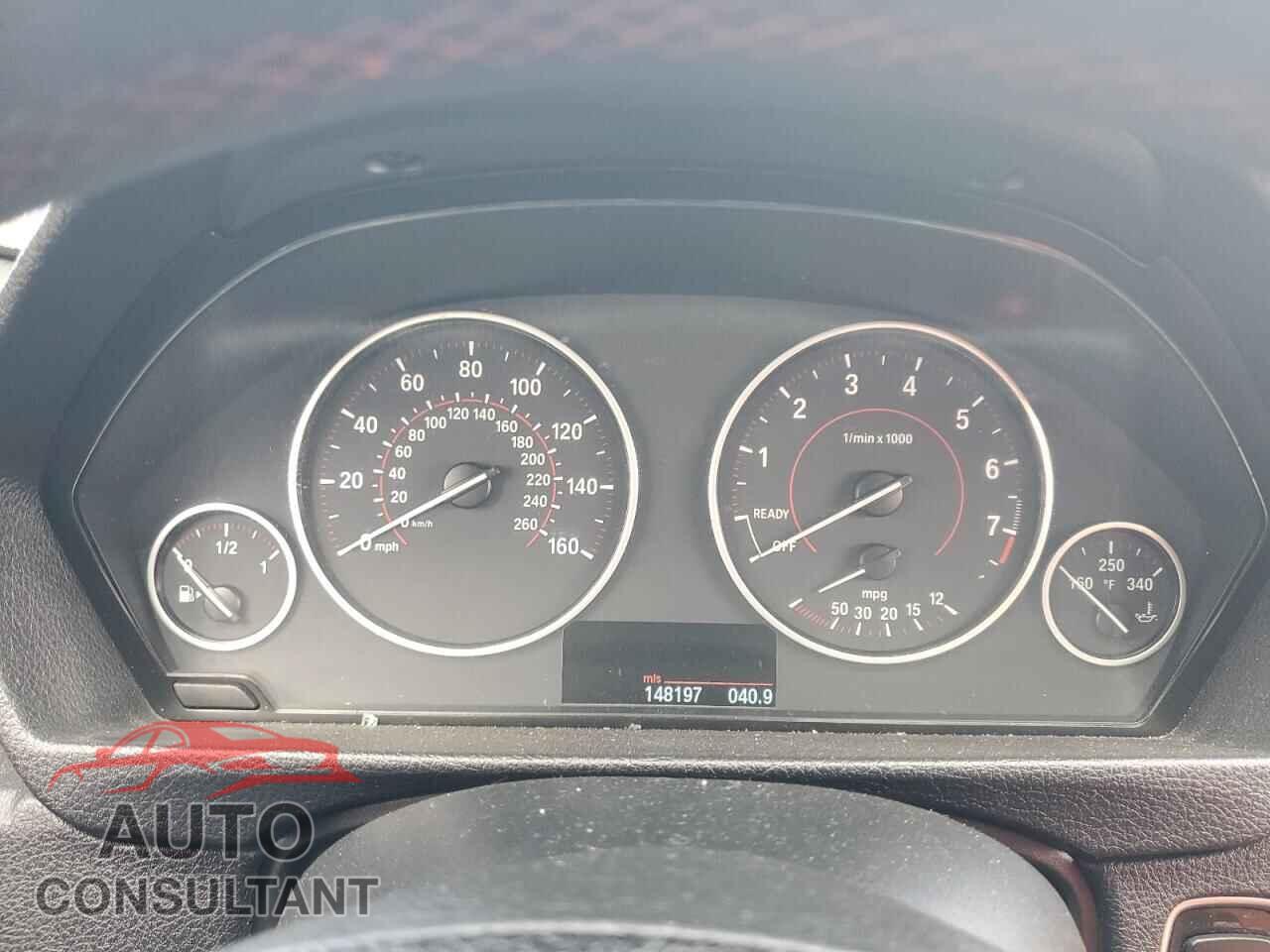 BMW 3 SERIES 2013 - WBA3C1C54DF438635