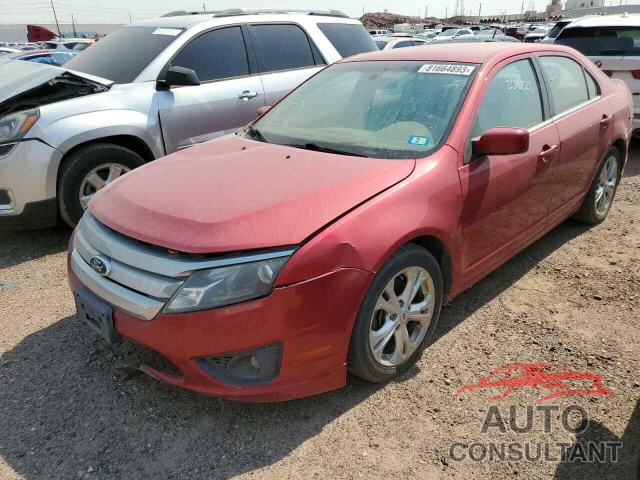 FORD FUSION 2012 - 3FAHP0HA3CR420843