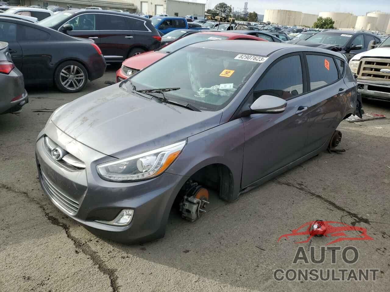 HYUNDAI ACCENT 2016 - KMHCU5AE6GU240046