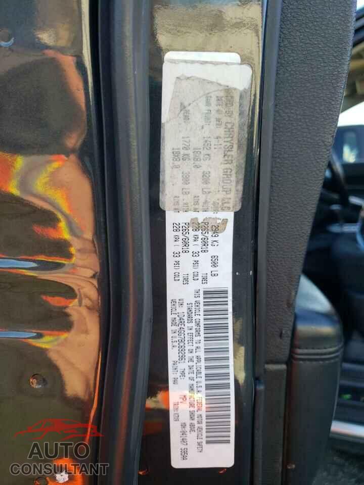 DODGE DURANGO 2011 - 1D4RE4GG7BC692961