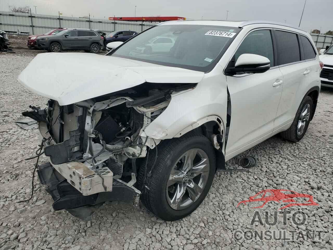 TOYOTA HIGHLANDER 2018 - 5TDDZRFH4JS909687