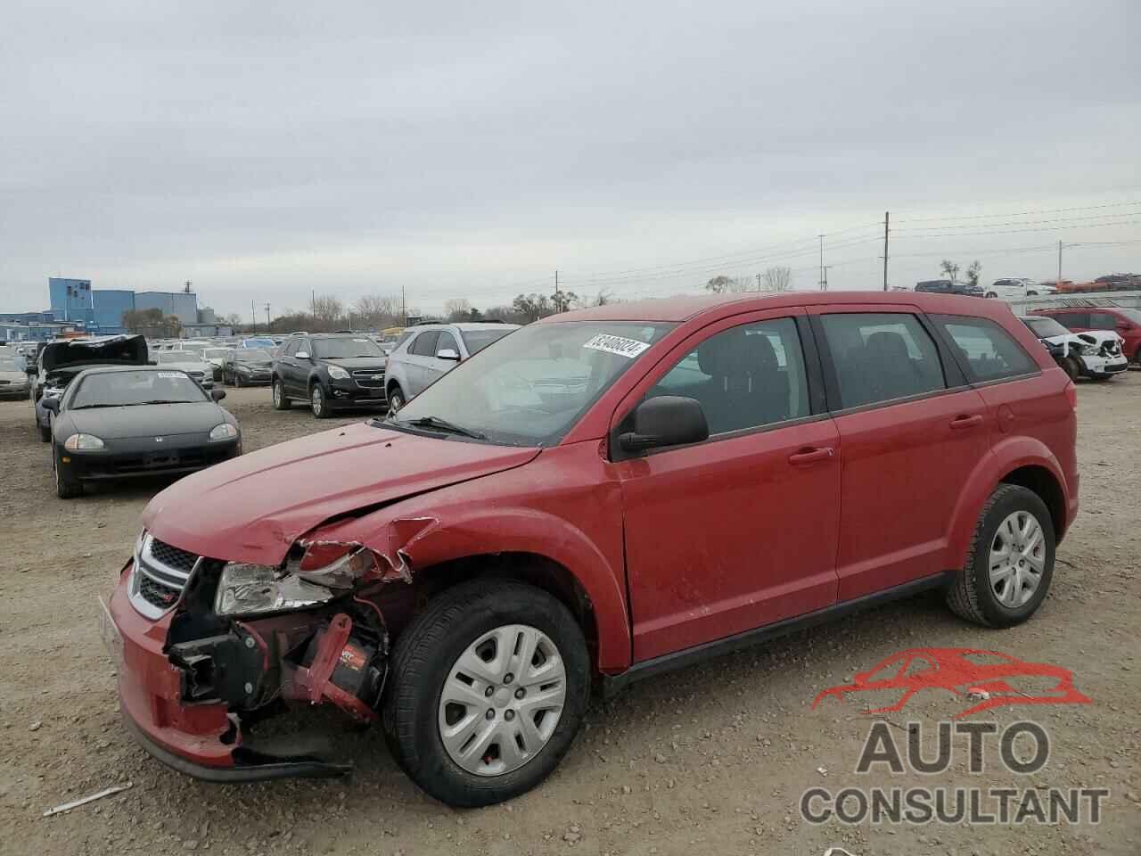 DODGE JOURNEY 2014 - 3C4PDCAB7ET235512
