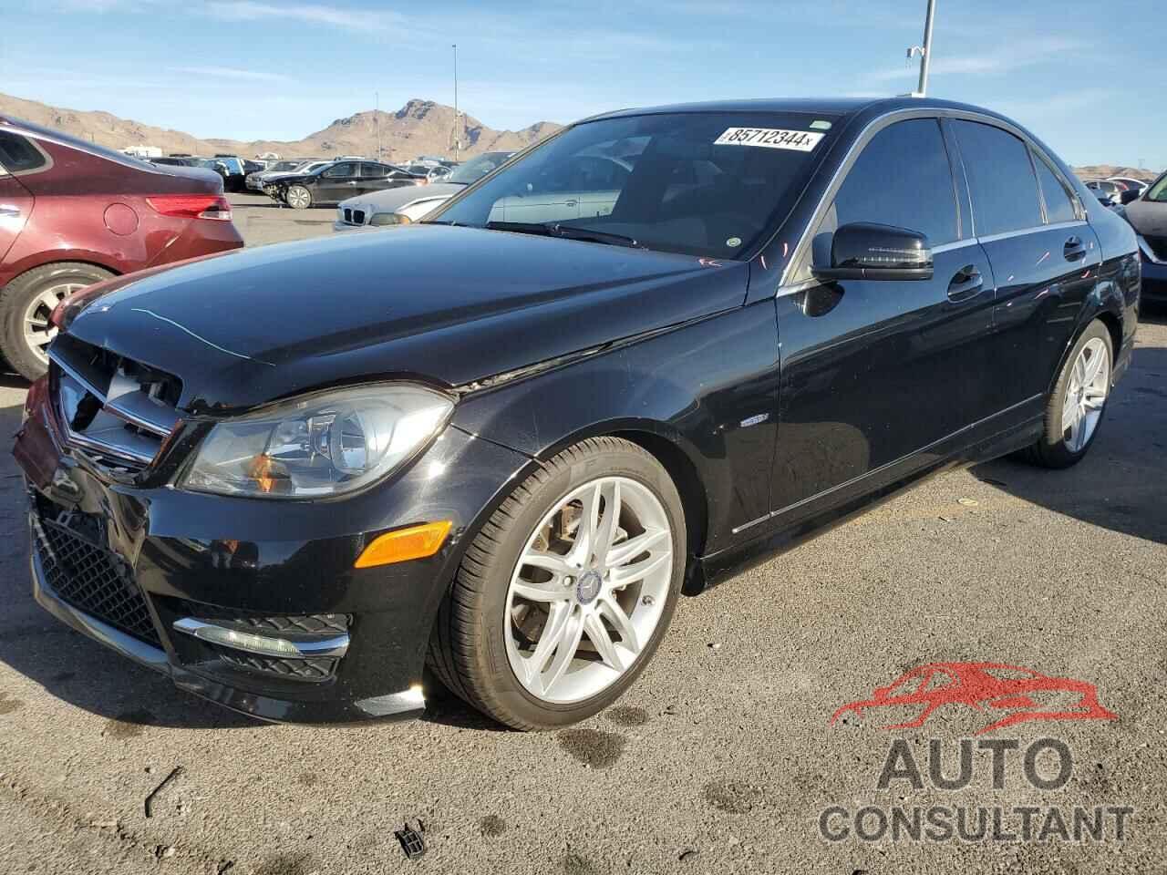 MERCEDES-BENZ C-CLASS 2012 - WDDGF4HB8CR227288