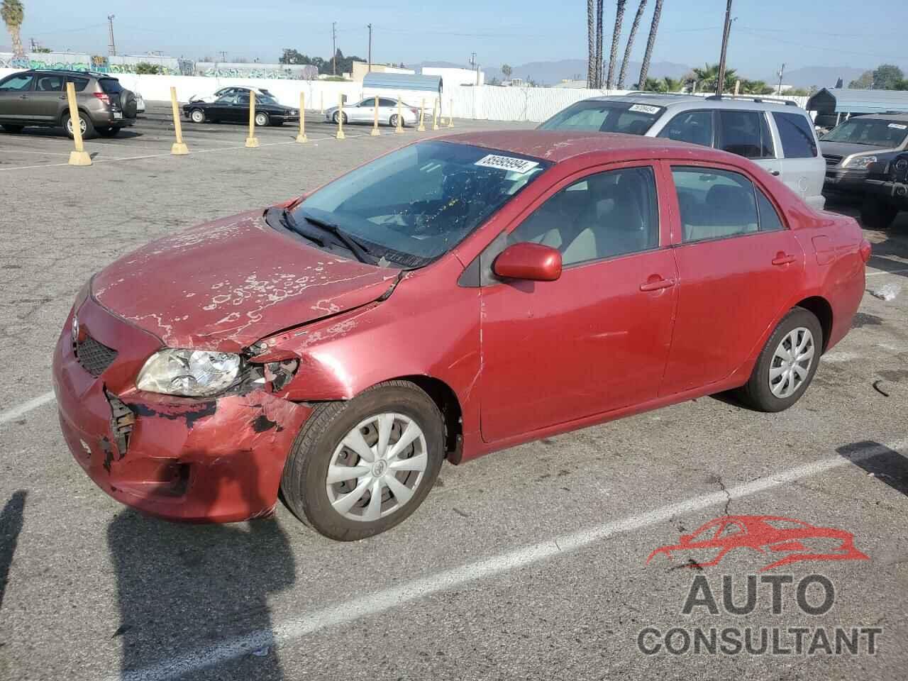 TOYOTA COROLLA 2009 - JTDBL40E999066686
