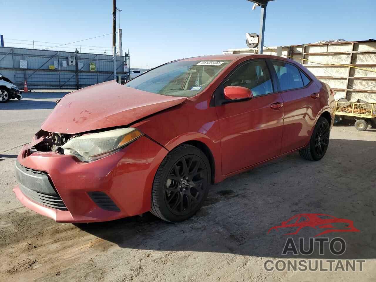 TOYOTA COROLLA 2014 - 5YFBURHE8EP176521