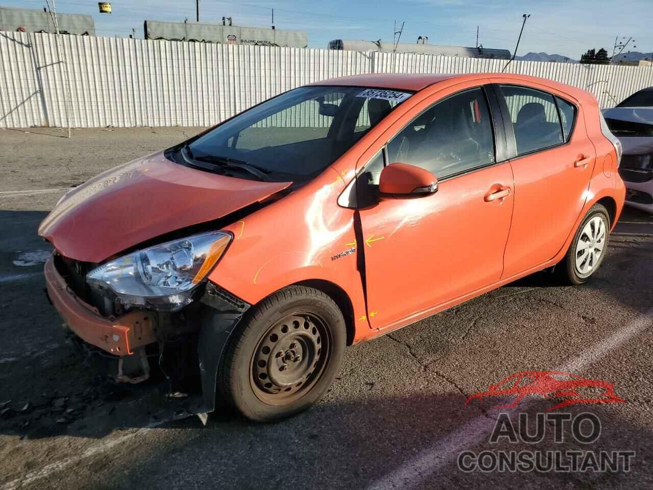 TOYOTA PRIUS 2014 - JTDKDTB31E1066015