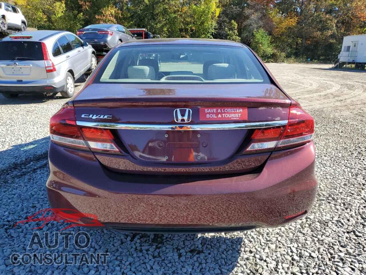 HONDA CIVIC 2014 - 19XFB2F89EE203836