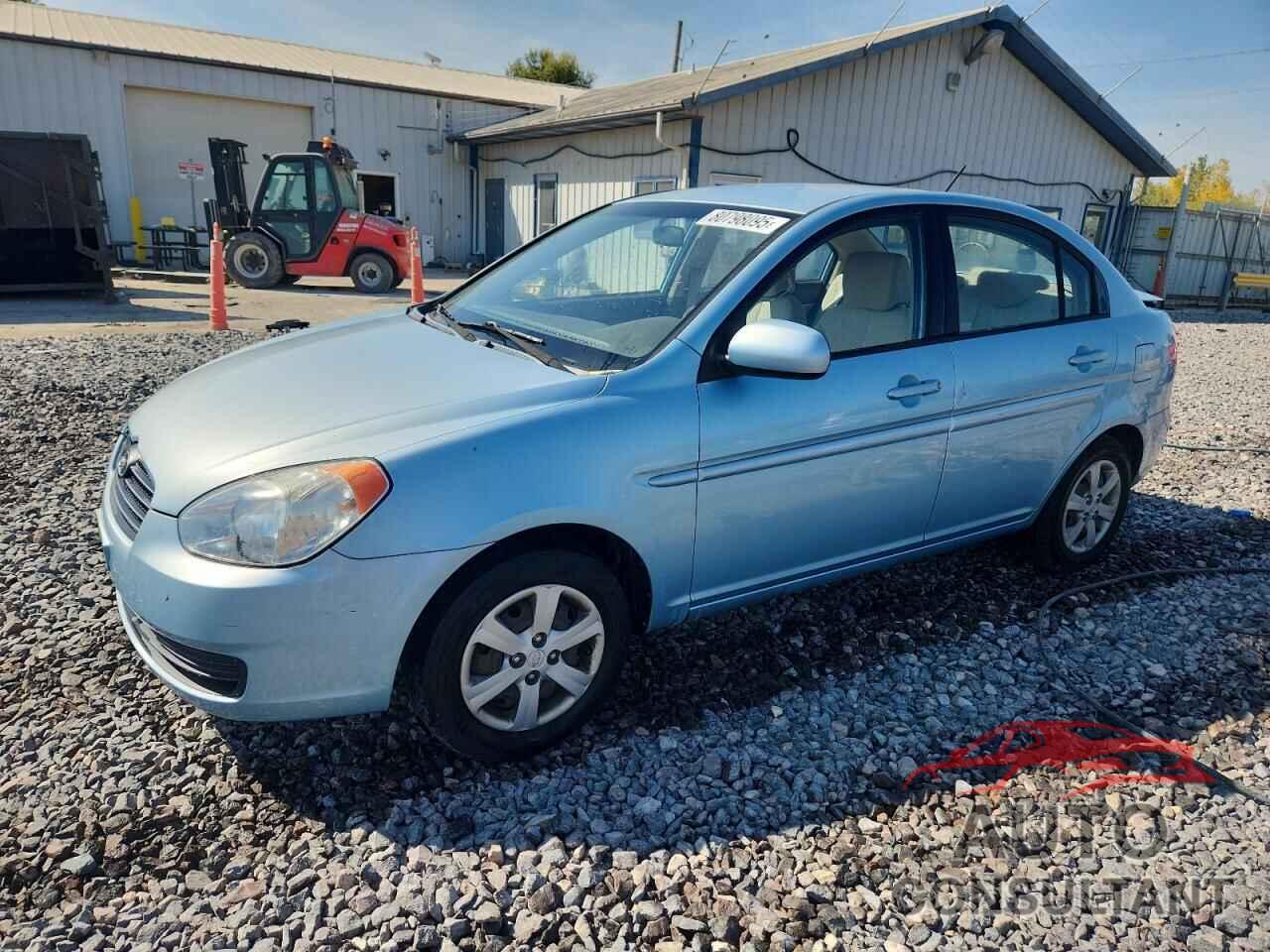 HYUNDAI ACCENT 2010 - KMHCN4AC1AU414554