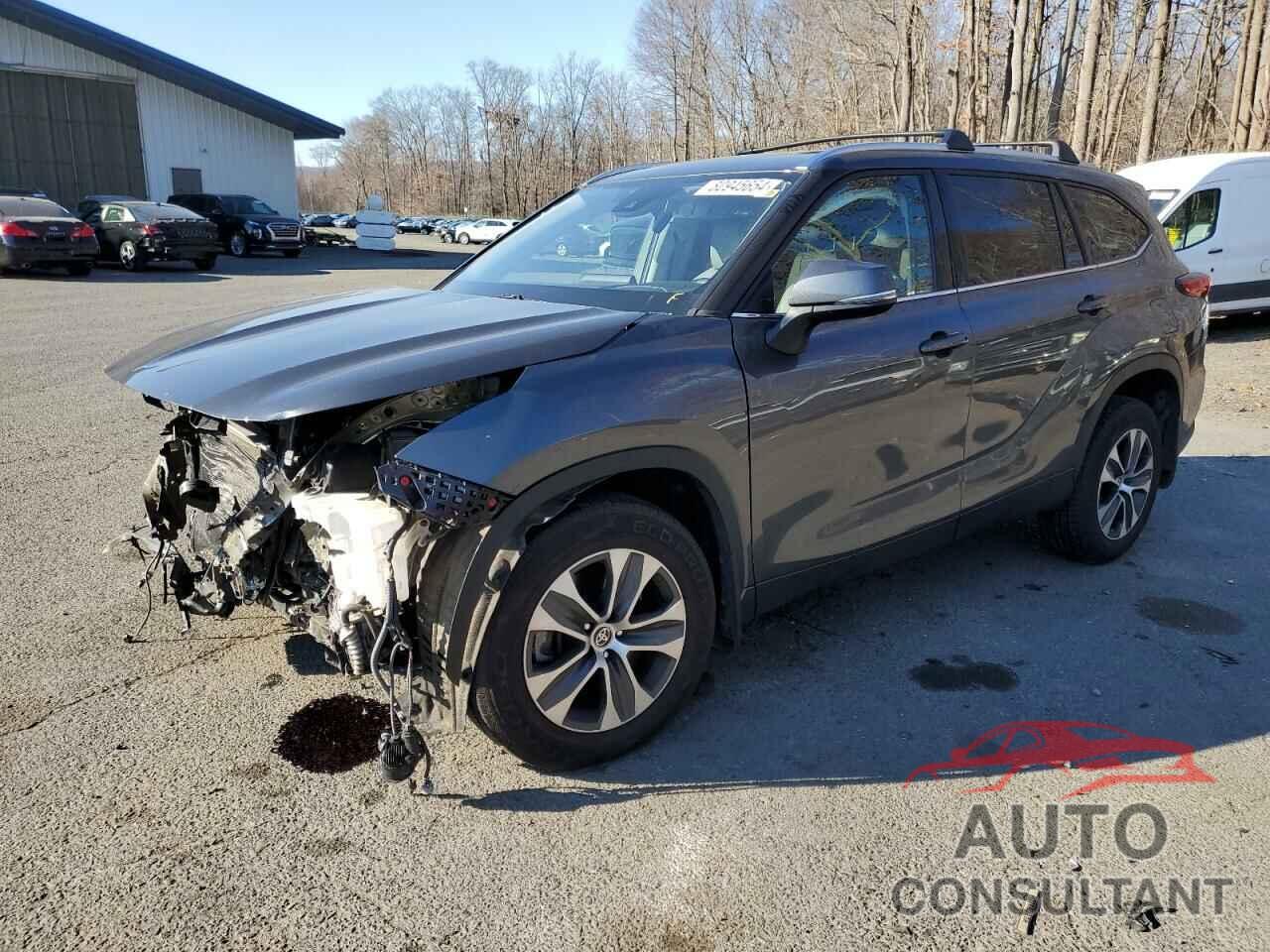 TOYOTA HIGHLANDER 2021 - 5TDHZRBH7MS057024