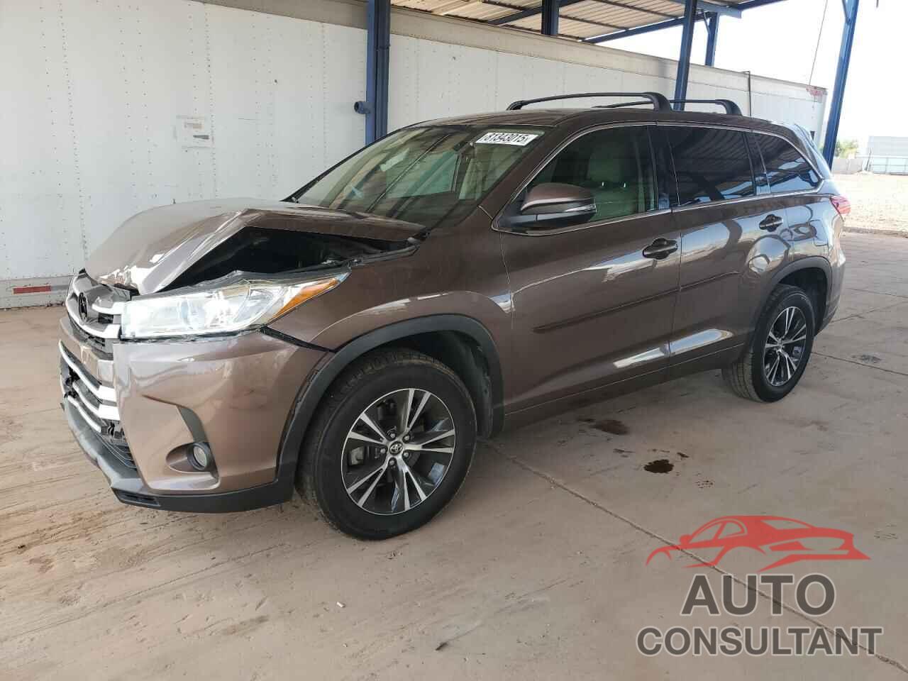 TOYOTA HIGHLANDER 2018 - 5TDZZRFH2JS238588