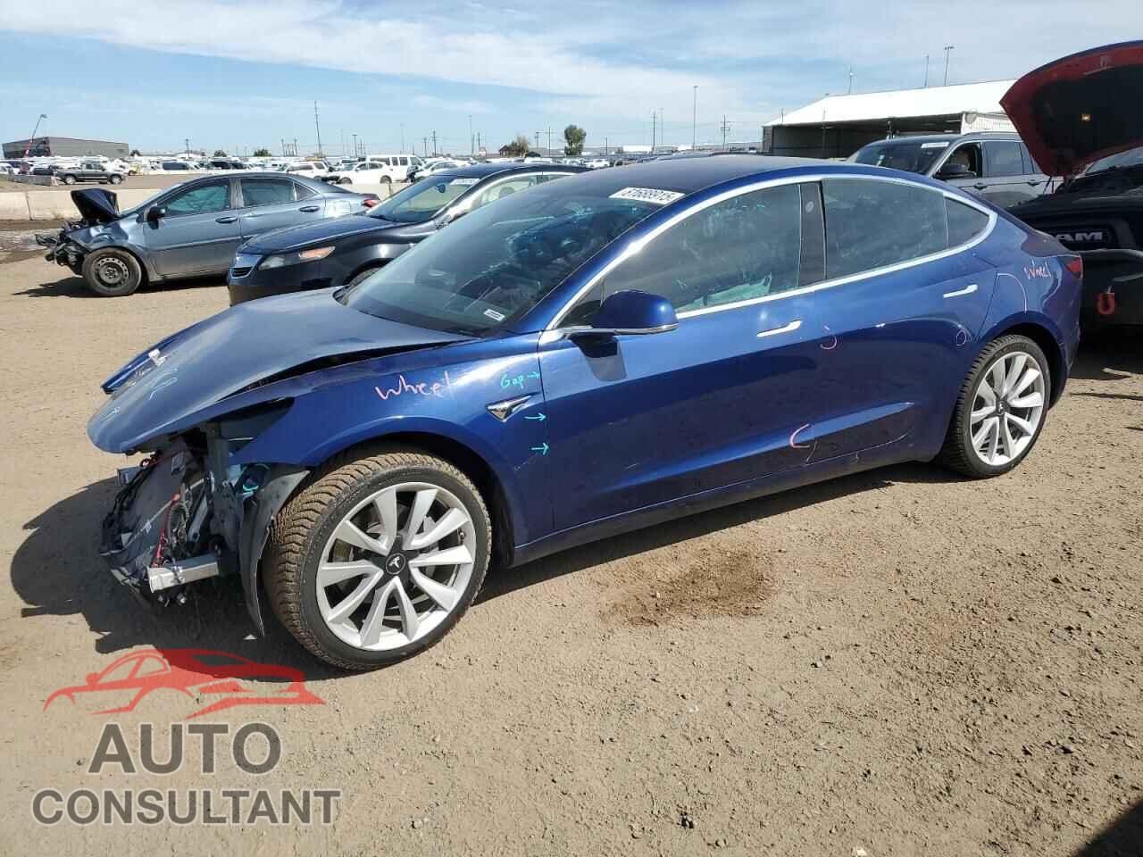 TESLA MODEL 3 2018 - 5YJ3E1EB9JF091996