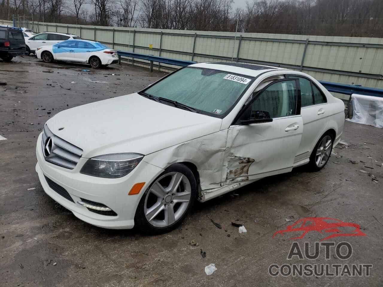 MERCEDES-BENZ C-CLASS 2011 - WDDGF8BB1BR180040