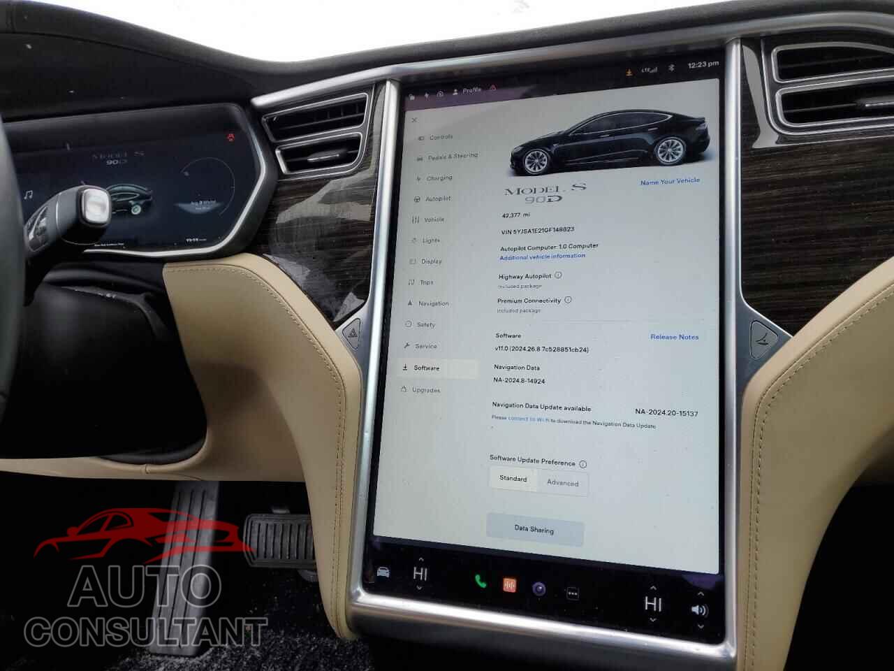 TESLA MODEL S 2016 - 5YJSA1E21GF148823