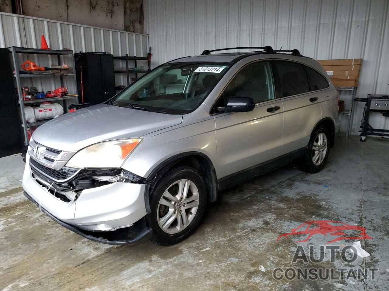 HONDA CRV 2010 - 5J6RE4H59AL004137