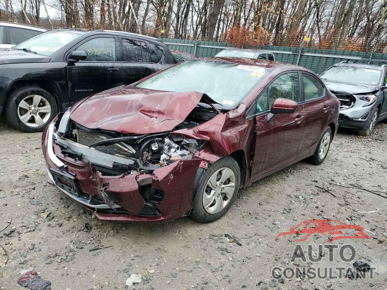 HONDA CIVIC 2015 - 19XFB2F51FE293832