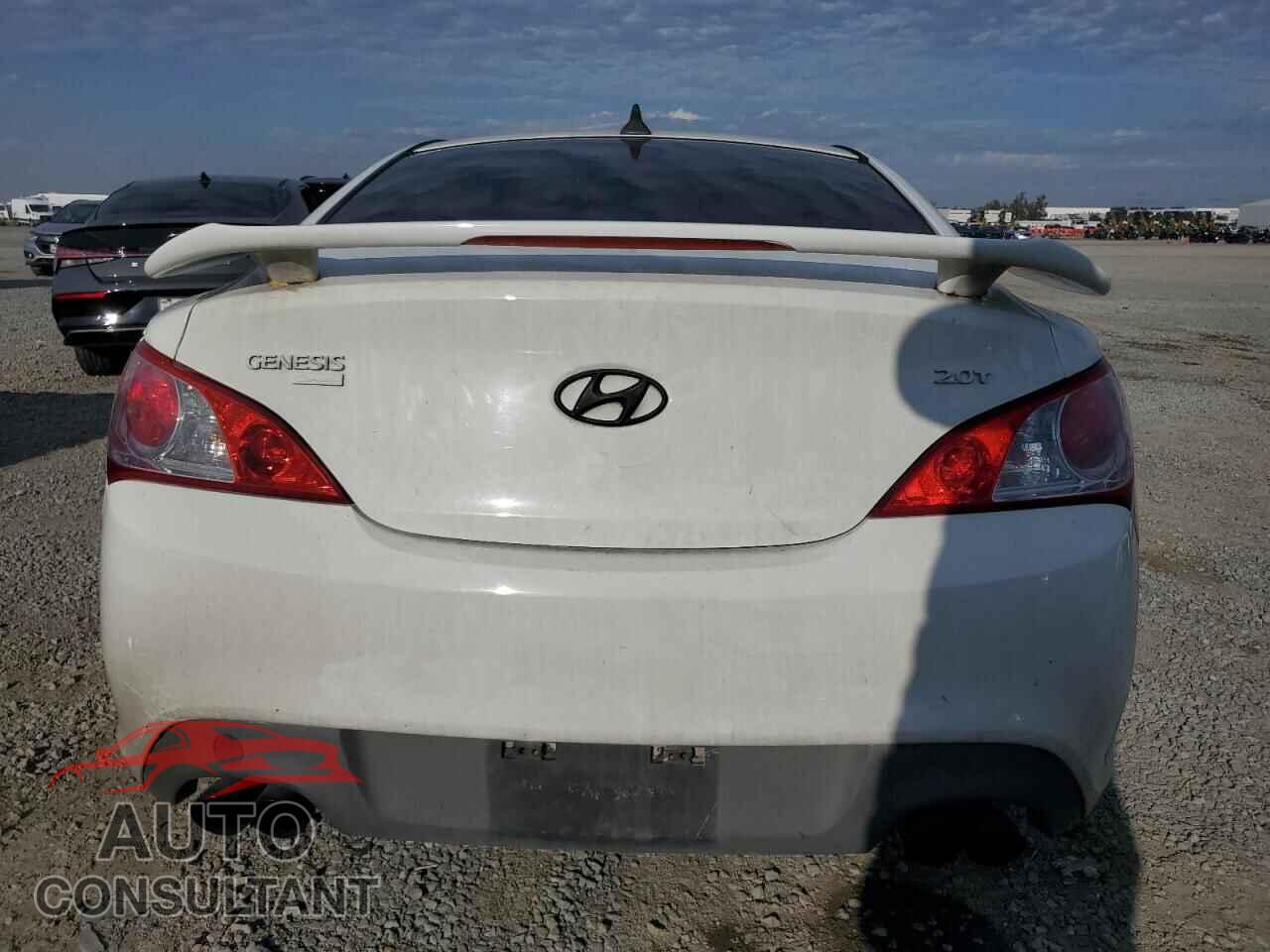 HYUNDAI GENESIS 2012 - KMHHT6KD9CU074507