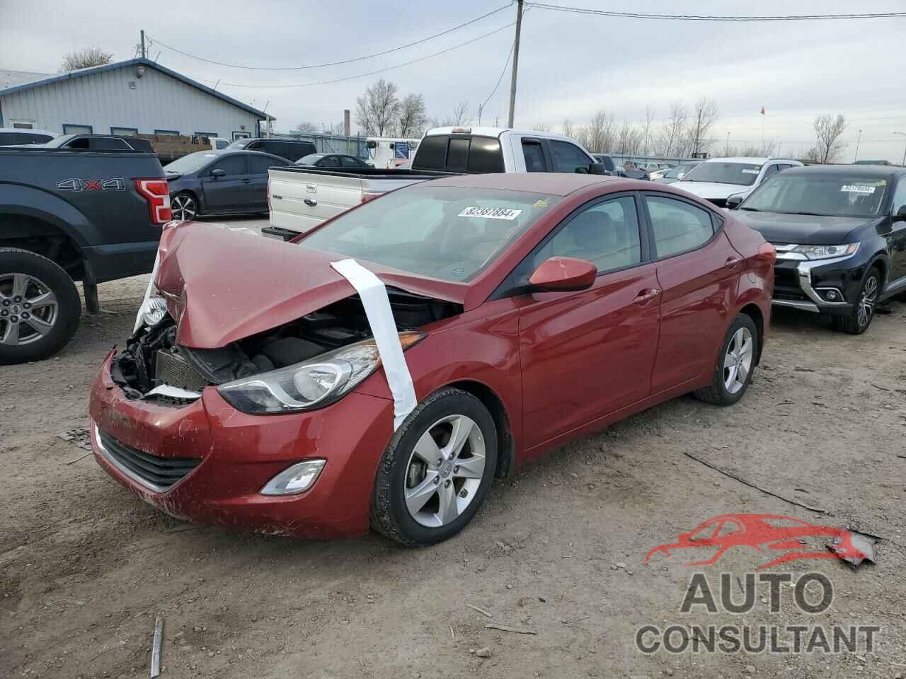 HYUNDAI ELANTRA 2013 - 5NPDH4AE1DH175202