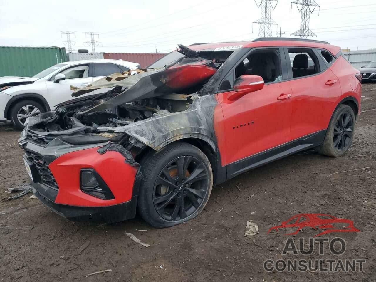 CHEVROLET BLAZER 2019 - 3GNKBERS3KS697980