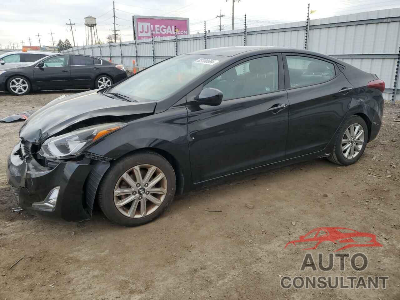 HYUNDAI ELANTRA 2015 - KMHDH4AE6FU436456