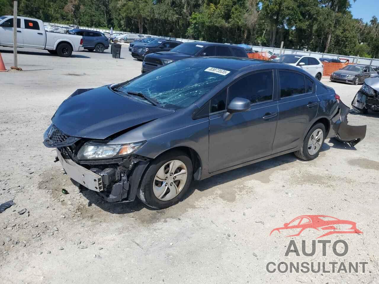 HONDA CIVIC 2013 - 19XFB2F5XDE039484