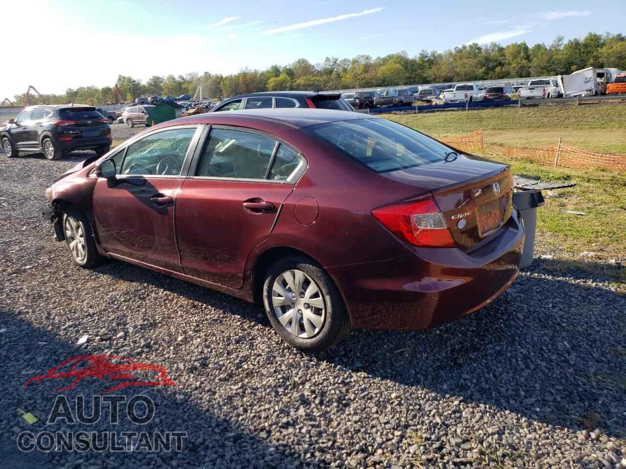 HONDA CIVIC 2012 - 19XFB2F50CE344345