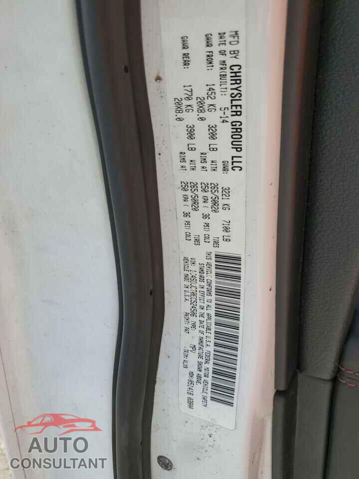 DODGE DURANGO 2014 - 1C4SDJCT0EC524506