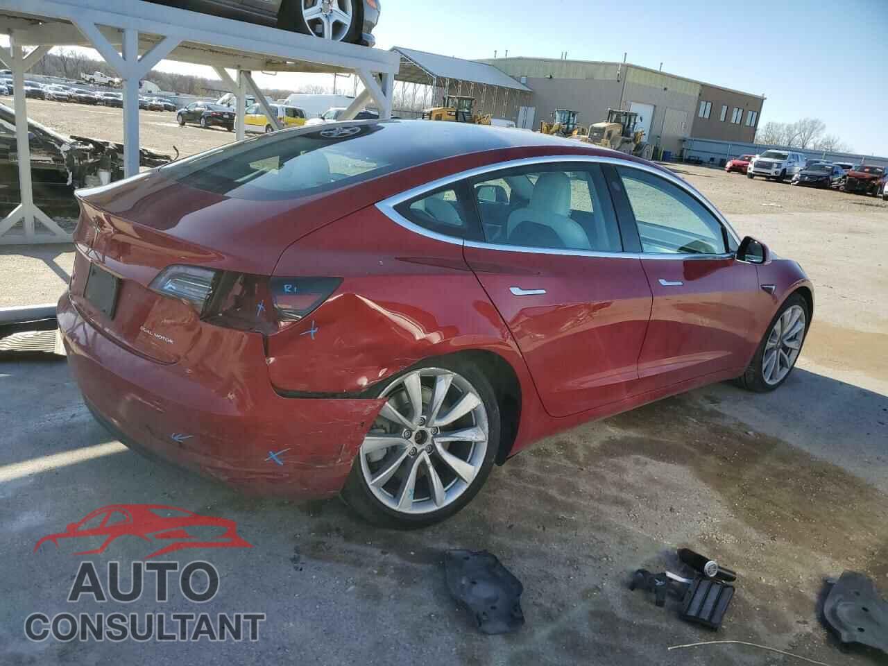 TESLA MODEL 3 2019 - 5YJ3E1EB8KF406885