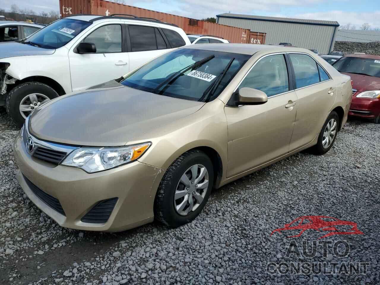 TOYOTA CAMRY 2012 - 4T1BF1FK8CU502124