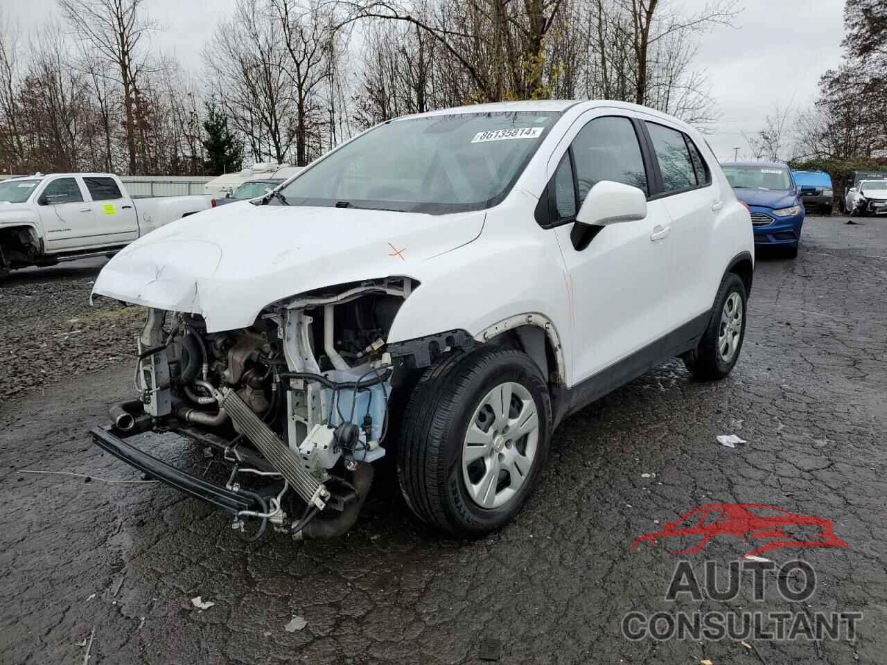 CHEVROLET TRAX 2016 - 3GNCJKSB1GL236519