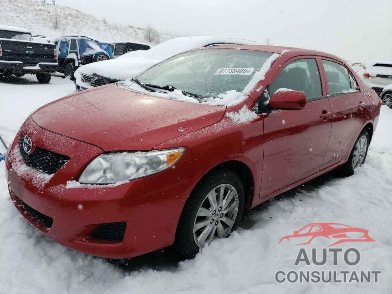 TOYOTA COROLLA 2009 - 1NXBU40E79Z011871